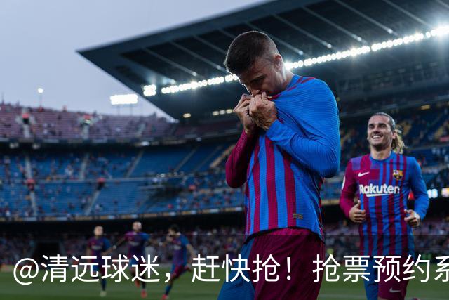 @清远球迷，赶快抢！抢票预约系统再次开放→